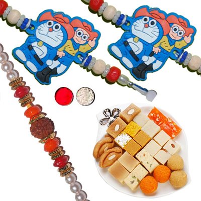 "Family Rakhis - code  FH02 - Click here to View more details about this Product
